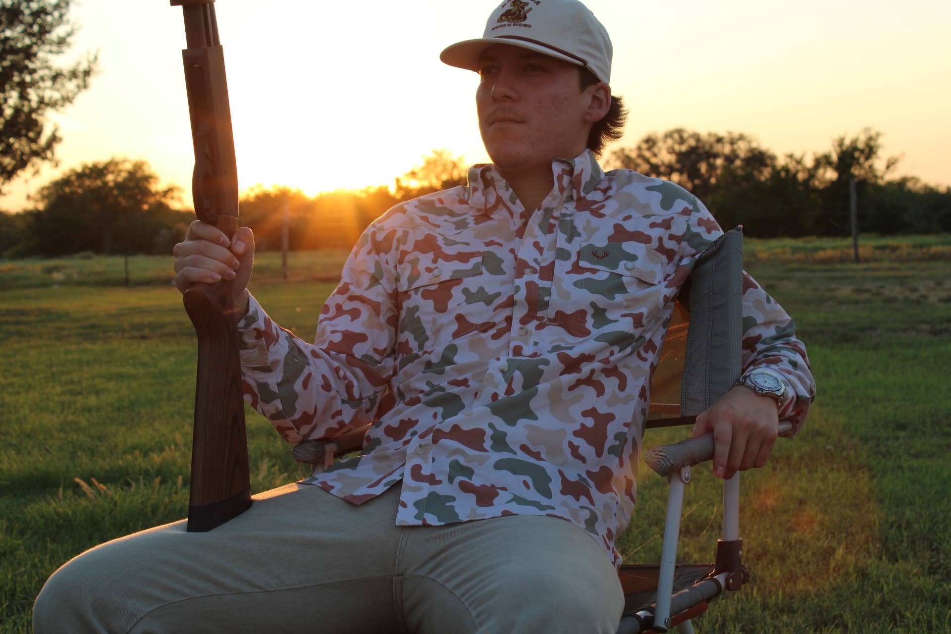 Brasada - Wholesale Button Down Shirt - Men's - Long Sleeve Camo Shirt3