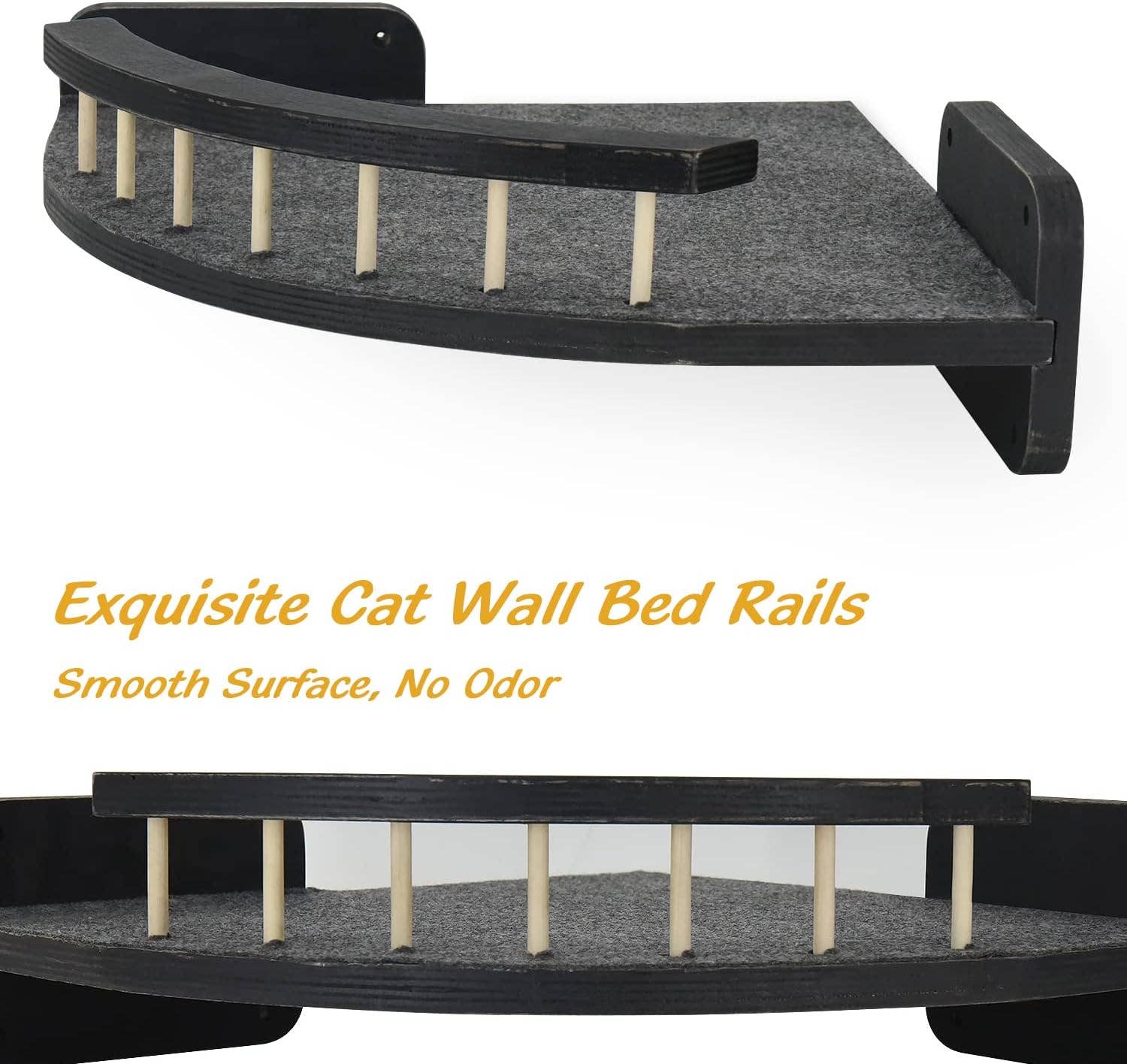 VIGOR – Großhandel Haustier-Kratzfläche – Katze – VIGOR Katzen Wandmöbel Klettern Regal und Kratzpfosten zum Schlafen3