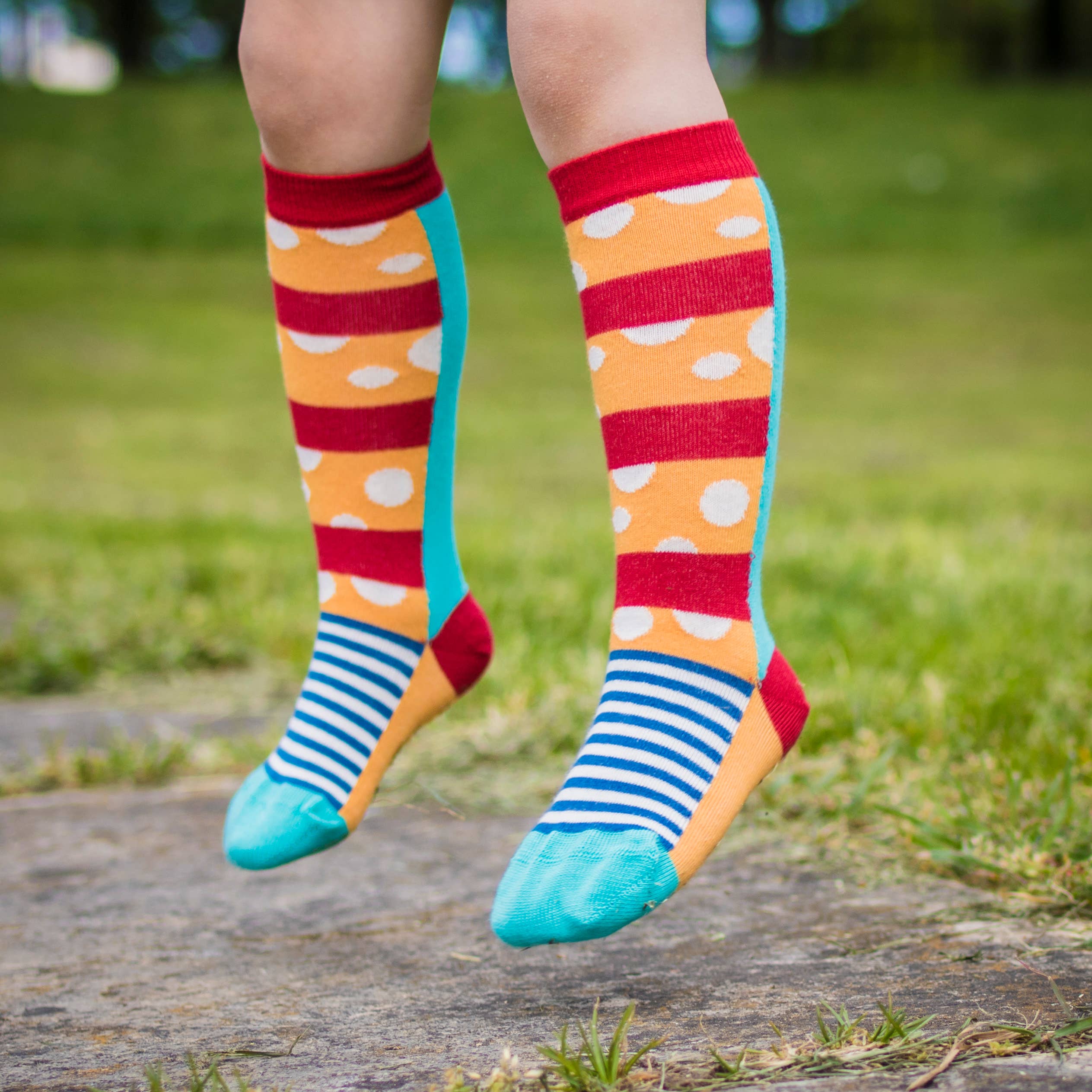Merle Kids - Wholesale Socks - Kids & Baby - Organic Socks for Babies and Kids- double-packs - Fox design1