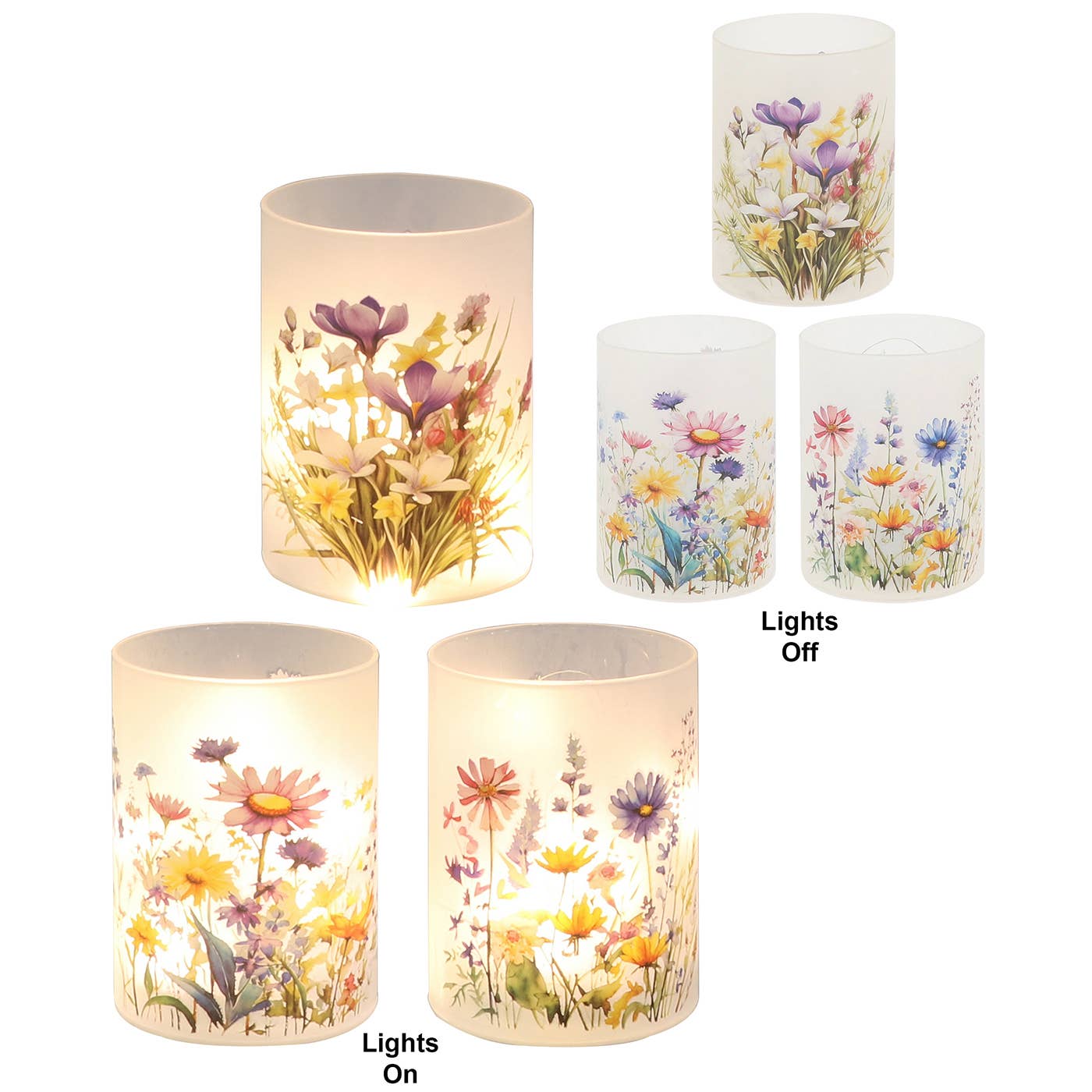 Joe Davies - Wholesale Outdoor Ornament/Decor - Wildflower Meadow LED Tube Small2