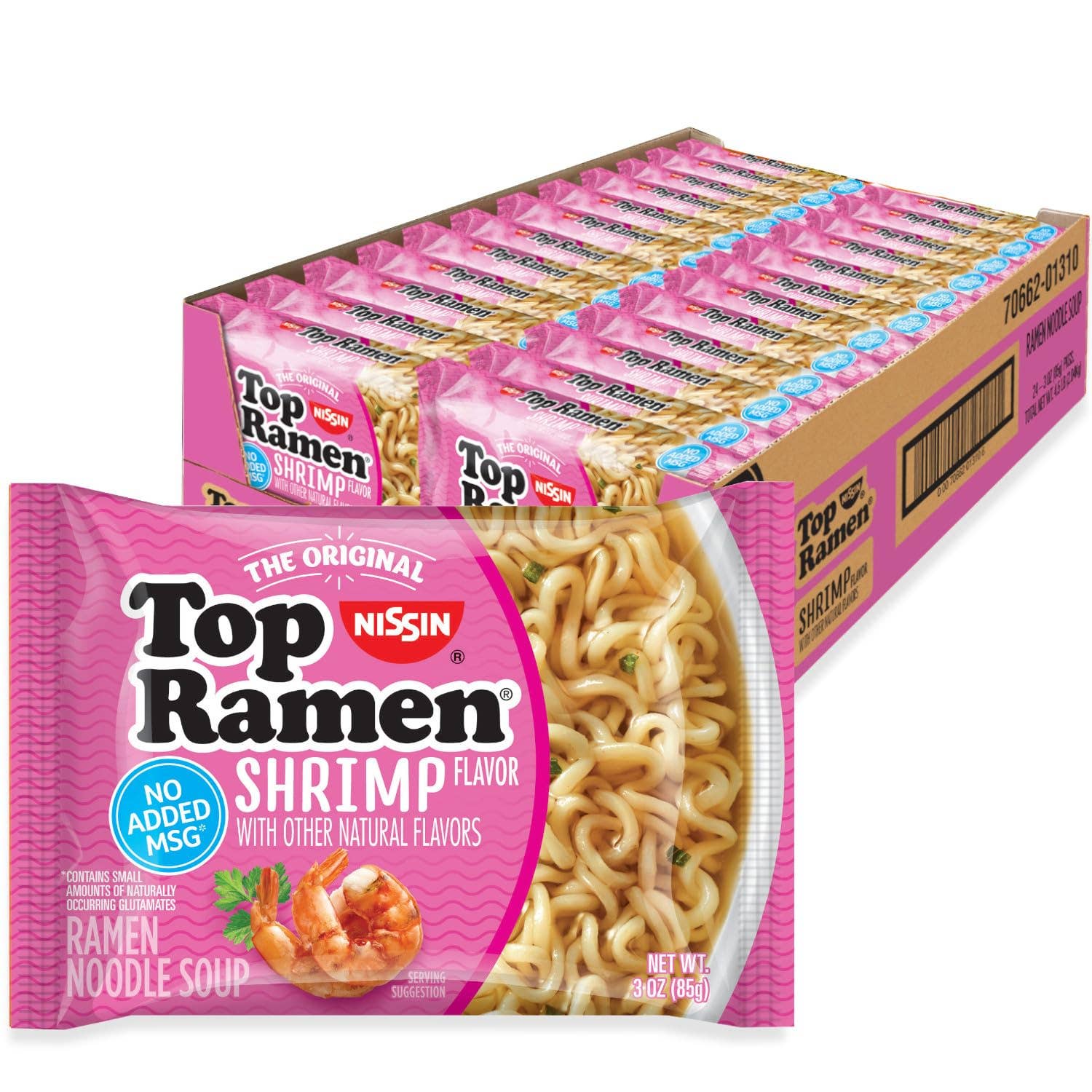 Horizon Top Market - Wholesale Ramen - Nissin Top Ramen Noodles - 24/3 oz Packet0