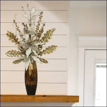 Prachtige Gouden & Grijze Schikking - 36" voor wholesale door Amazyng Decor