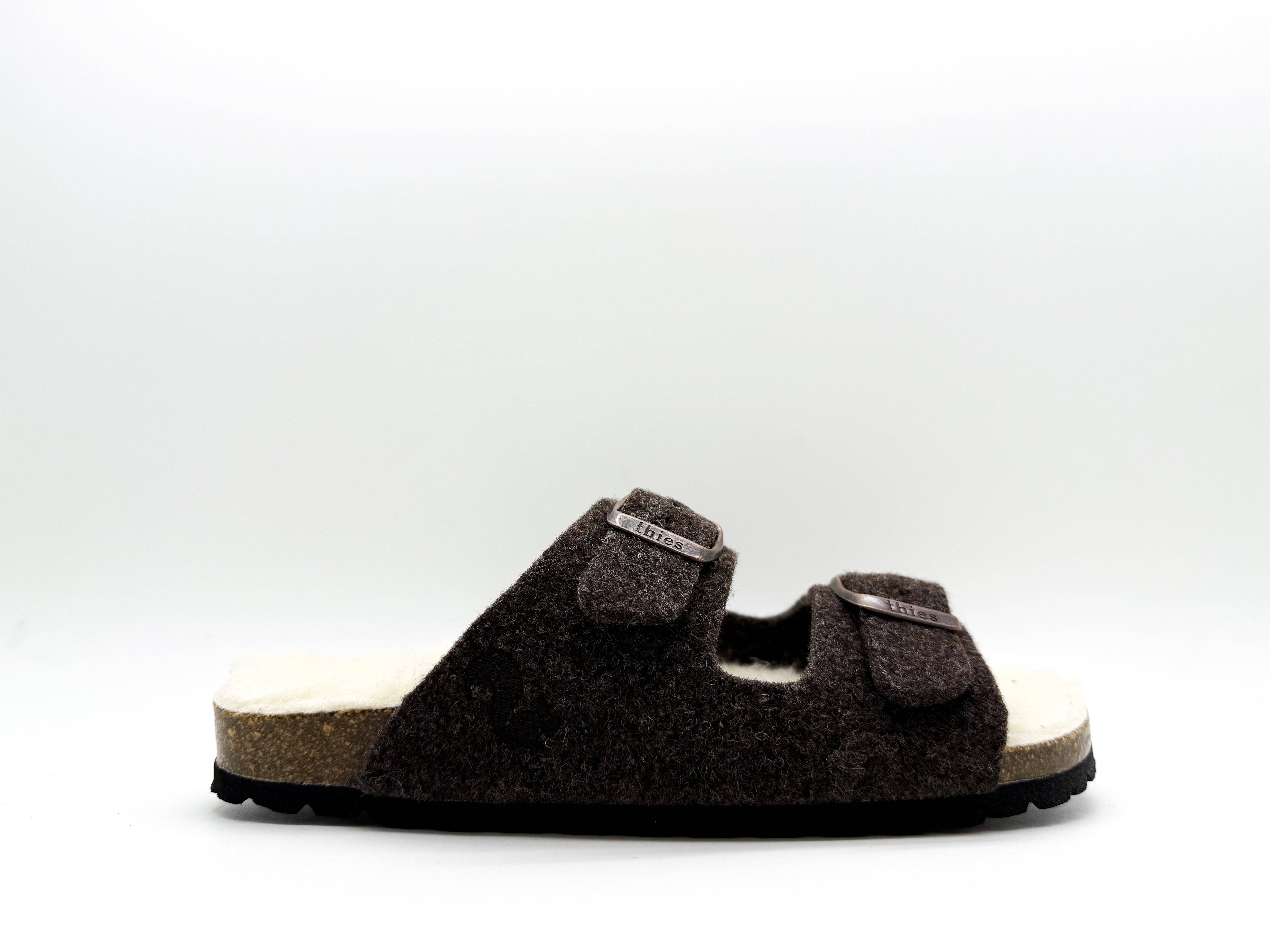 thies - Wholesale Sandals - Women's - thies 1856 ® Recycled Wool Sandal marron1