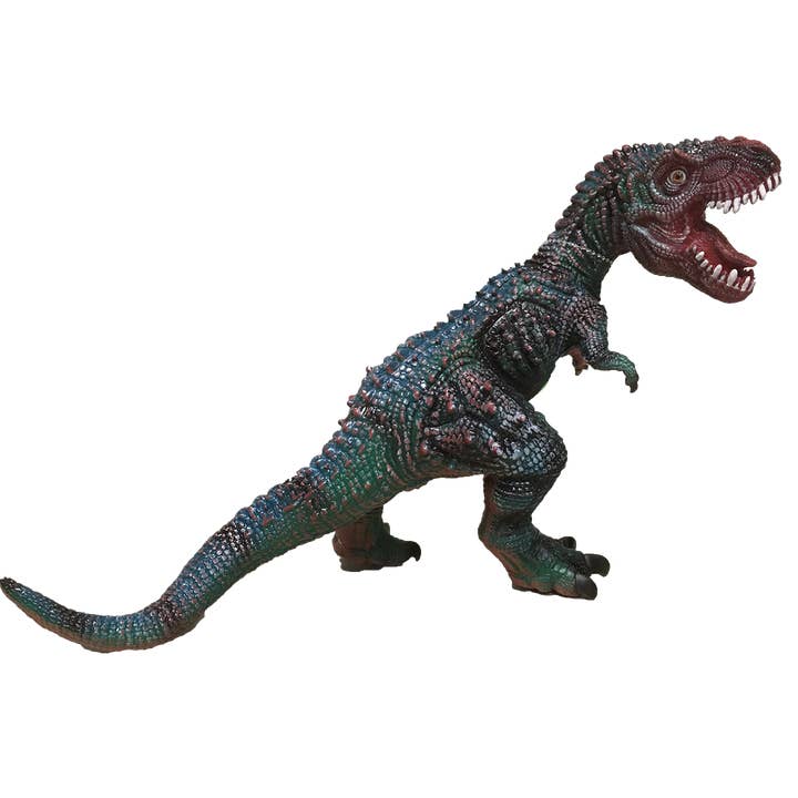 Texas Toy Distribution - Wholesale Figurine toy – Kids - Tyrannosaurus 18" Vinyl Dinosaur Figurine with Sound Effects