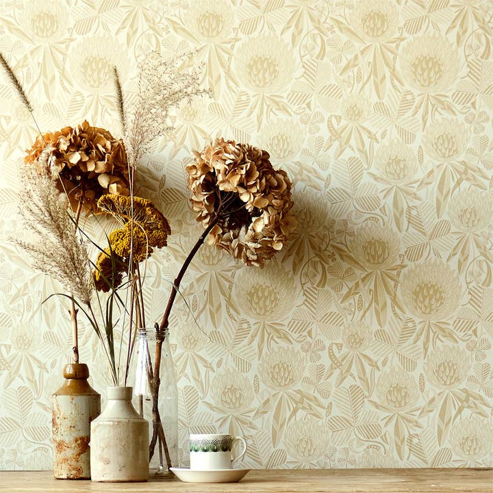 Clover wallpaper for wholesale by St Jude’s