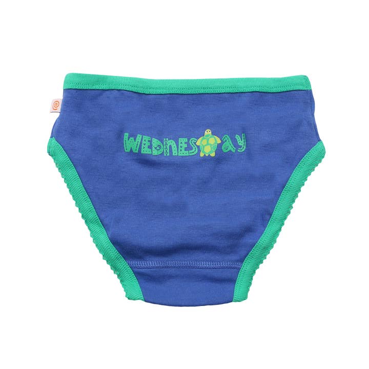 ZOOCCHINI – wholesale Underkläder - Barn – Kids Organiska Trosor - Veckodagar 7PC Set