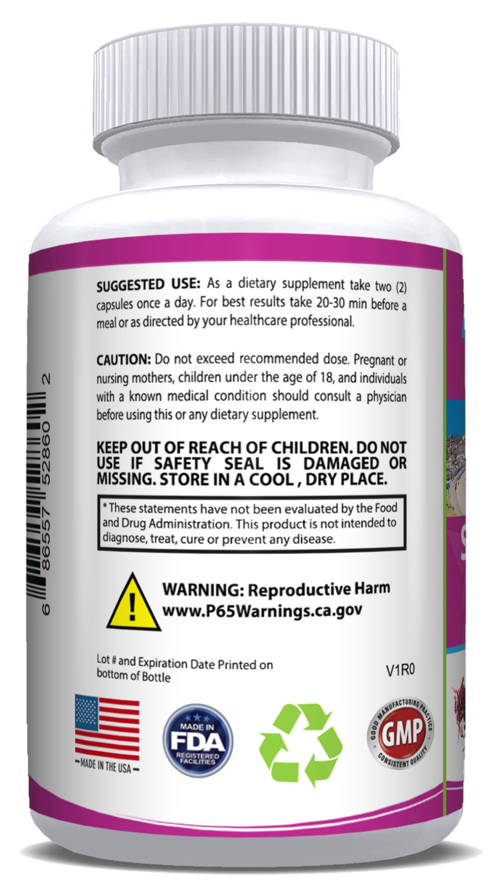 Bondi Morning - Wholesale Oral Supplement/Vitamin - Sea Moss Ultra With Black Pepper, 60 Capsules2