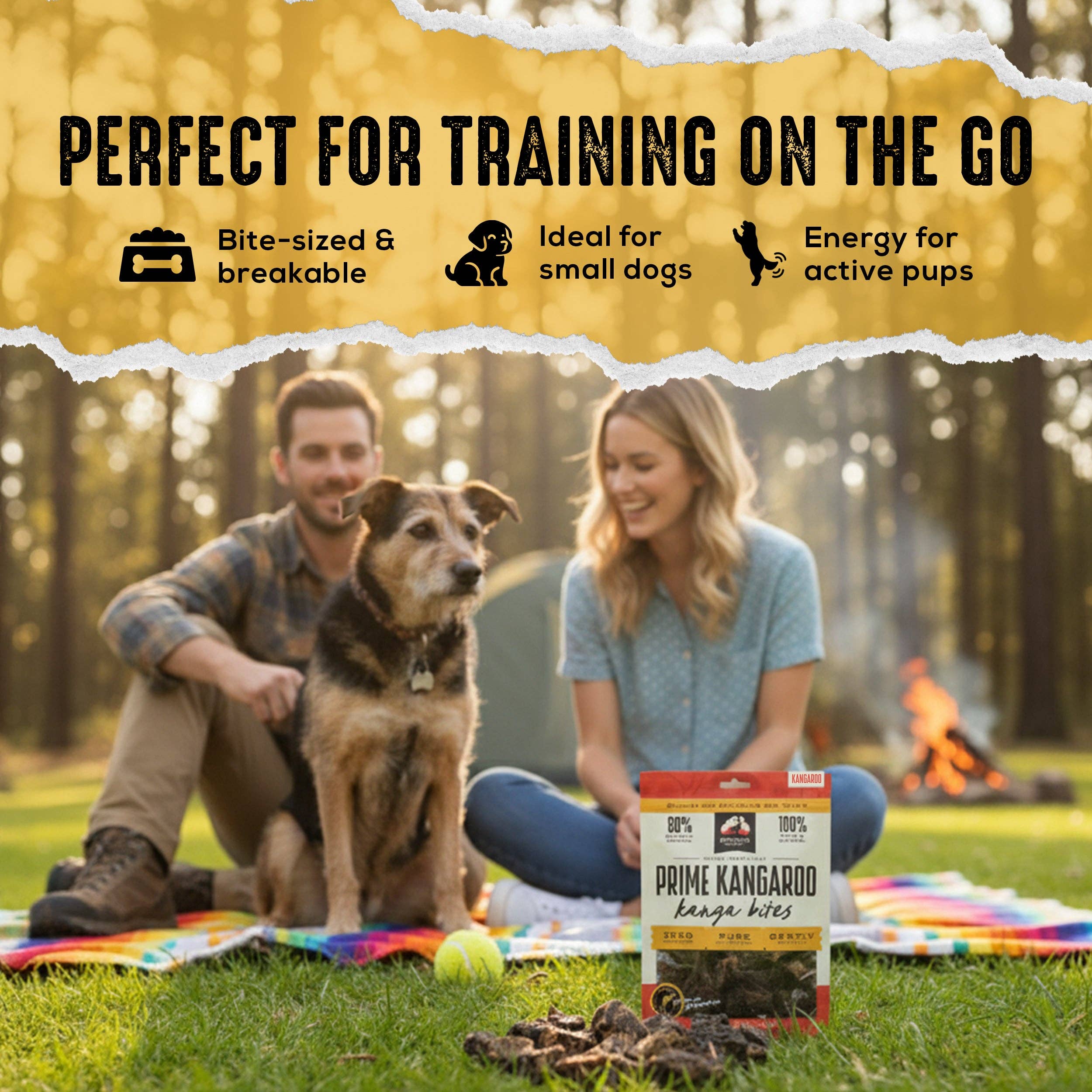 Outback Bones - Wholesale Pet Treats - Dog - Prime Kangaroo Kanga Bites5