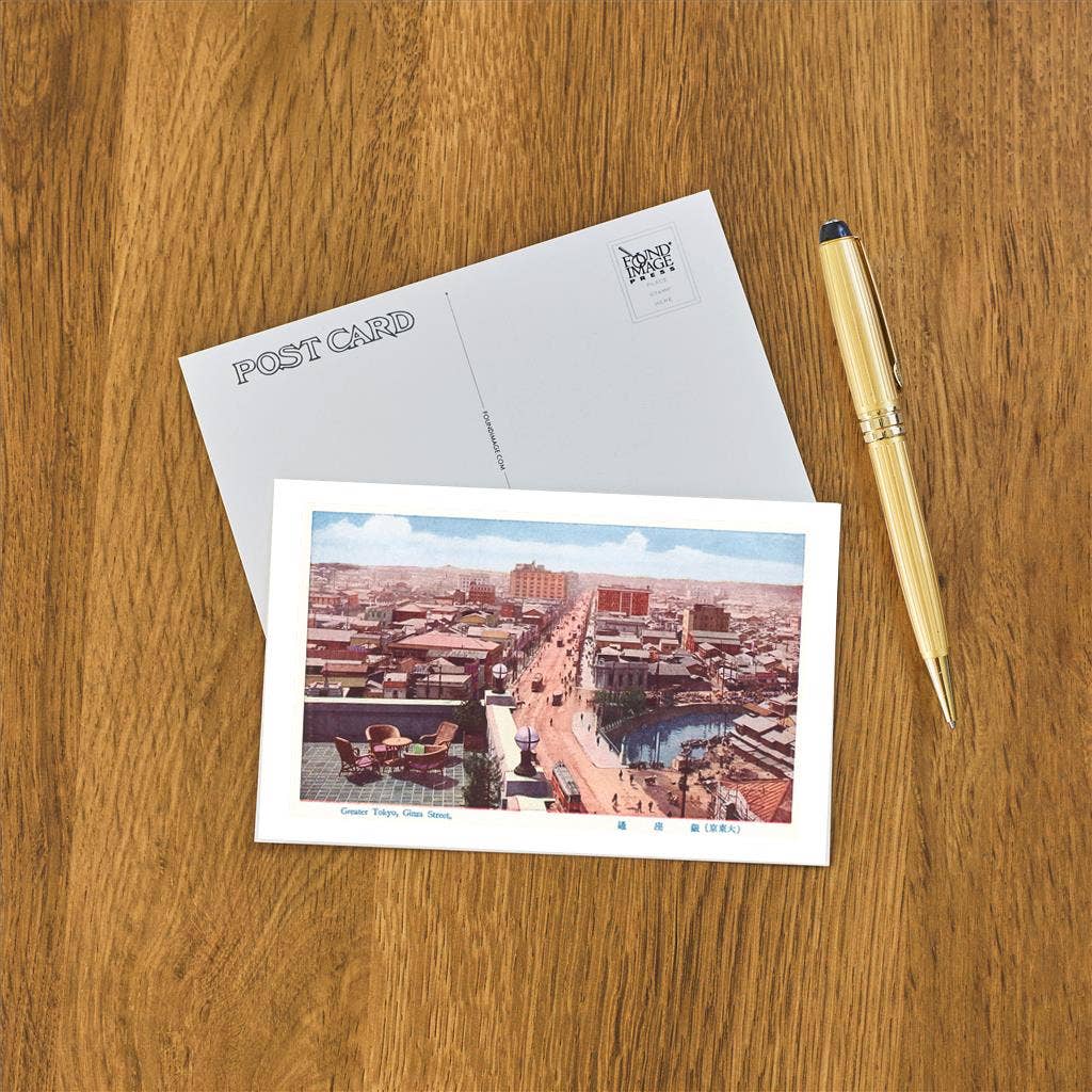 Found Image Press - Wholesale Postcard - Postcard JN-305 Ginza Street, Tokyo1