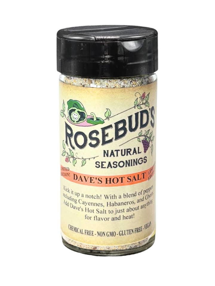 Dave's Hot Salt *LIMITED EDITION* for wholesale by Rosebud’s Real Food