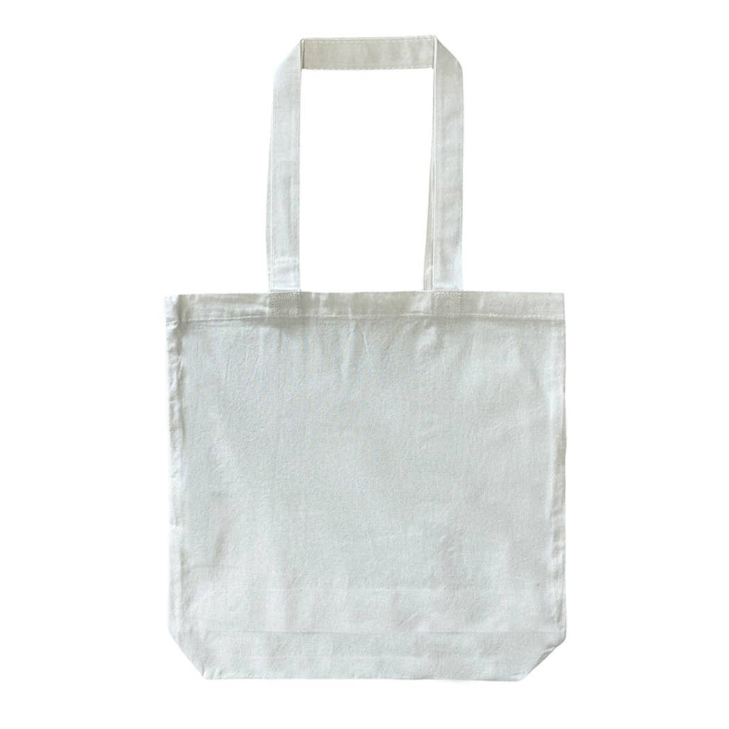 Natural Customized Value Organic Cotton Tote Bag With Your Logo/Text for wholesale on Faire1