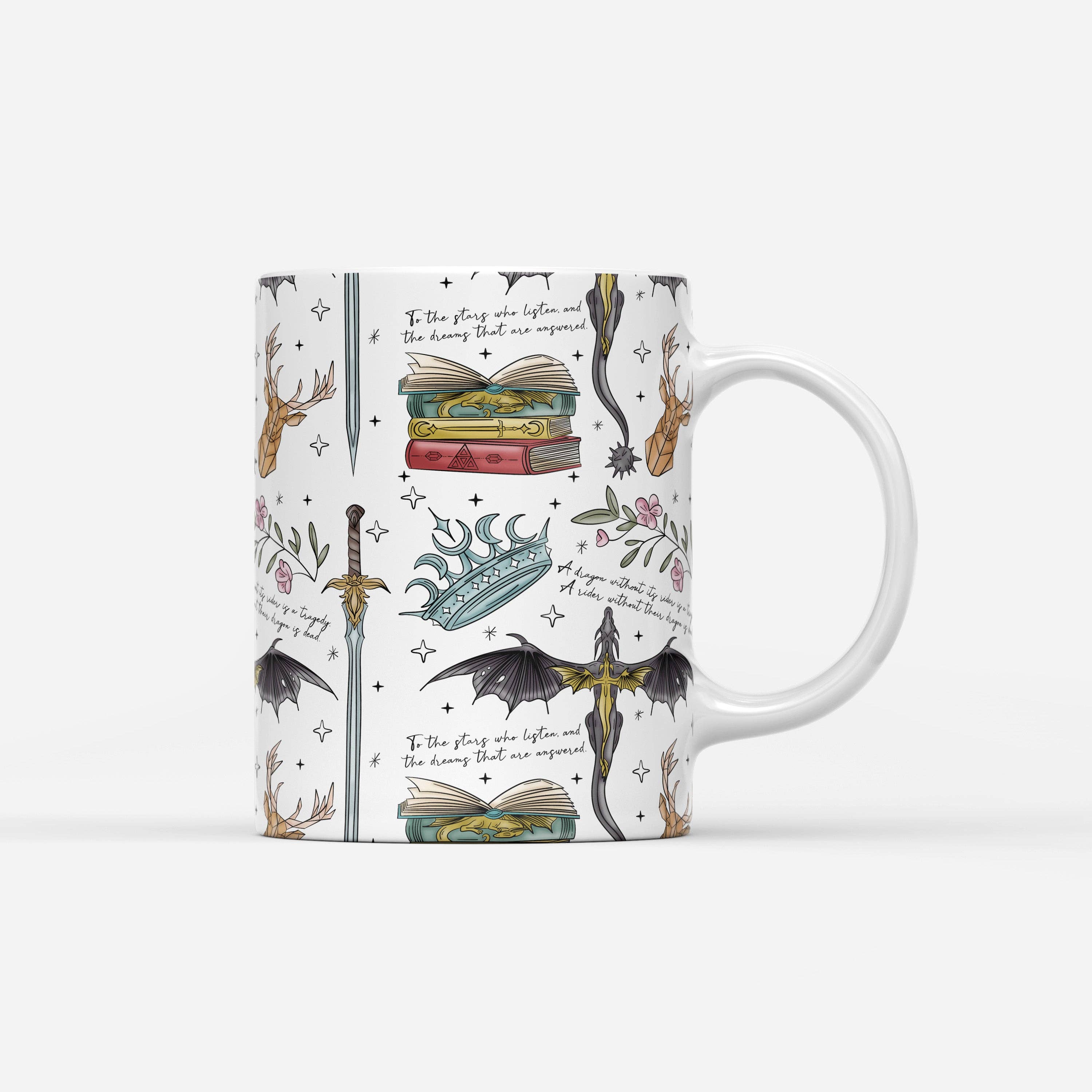MagicMerchEmporium – wholesale Coffee mug – Fantasy Bookish Mug5