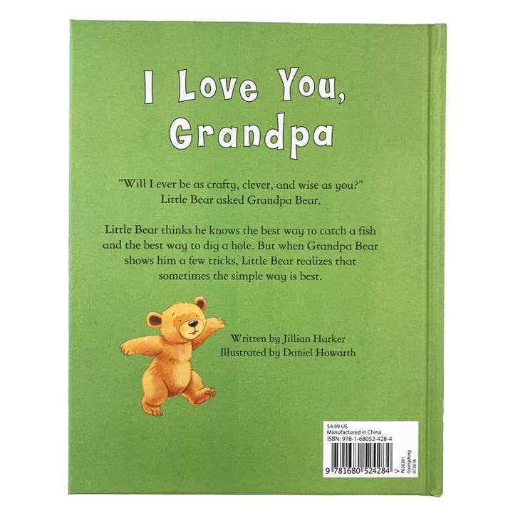 Cottage Door Press - Wholesale Preschool Book (3-5) - I Love You, Grandpa Classic Picture Book2