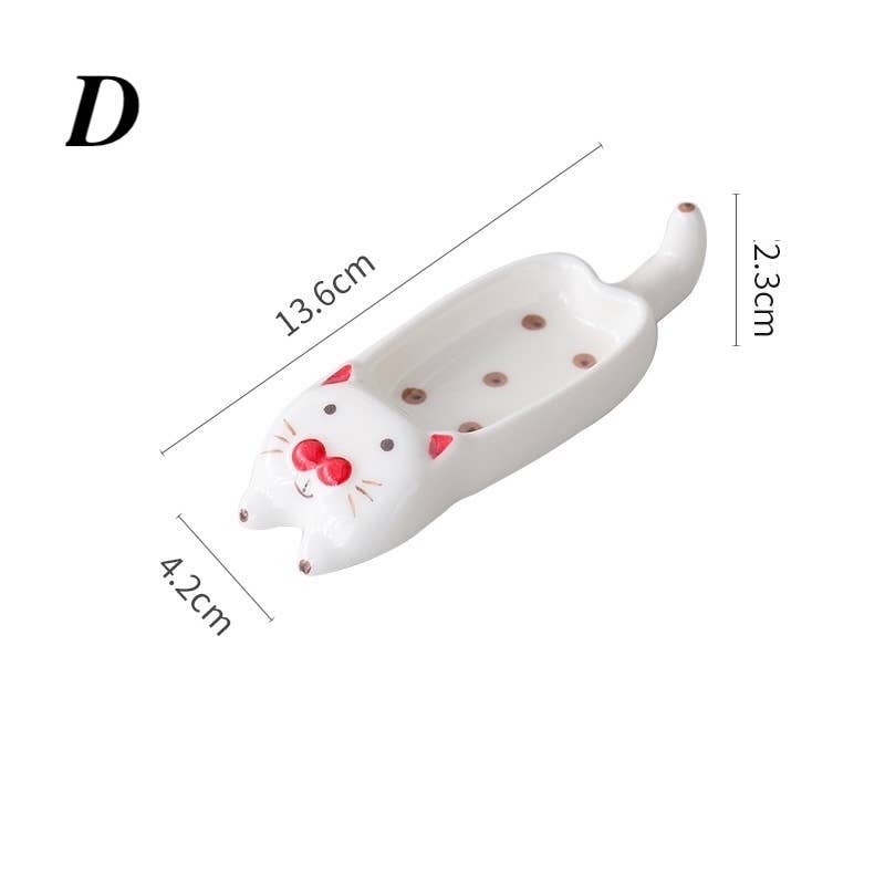 Homerely (We Cover All Import Duties) – Großhandel Gewürz-/Dipschale – Niedlicher Katzen-Keramikteller – Kreativer Soßen- & Snackteller3