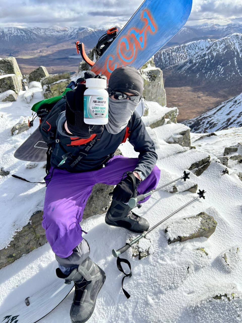 Pure Shilajit UK - Vente Supplément oral/vitamine - Capsules d'extrait pur Shilajit UK - Lions Mane & Shilajit.