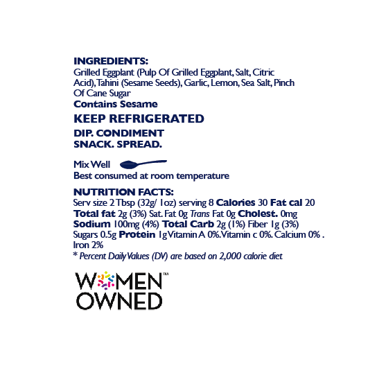 Sohha Savory – wholesale Dip – Classic Baba Ghanouj4