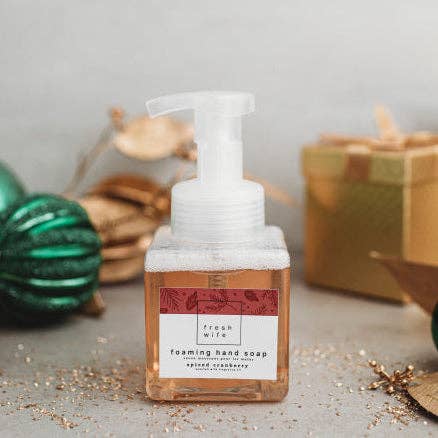 The Fresh Wife Soap Company – Engroshandel Håndsæbe – Krydret tranebær skummende sæbe