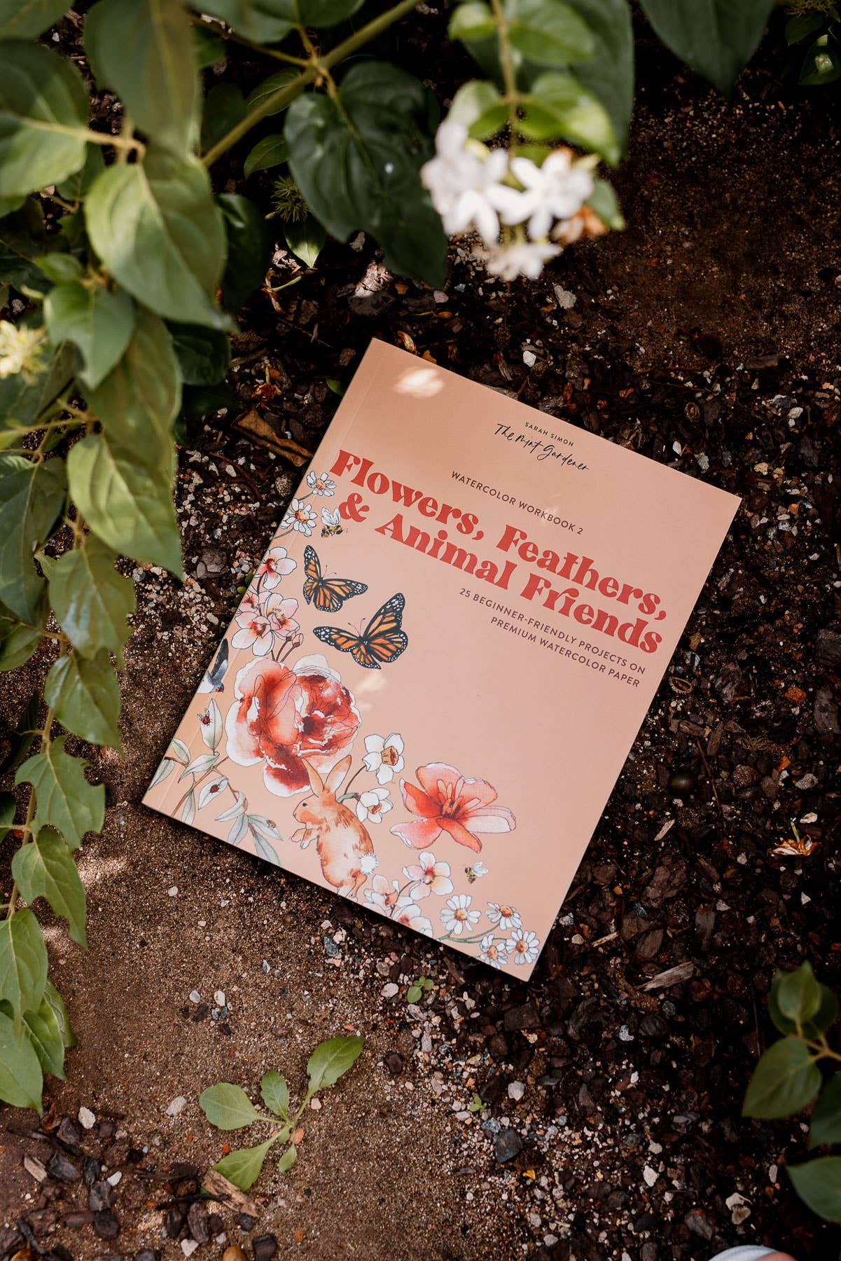 Paige Tate & Co. - Wholesale Aquarelverf - Waterverf Werkboek 2: Bloemen, Veren en Dierenvrienden8