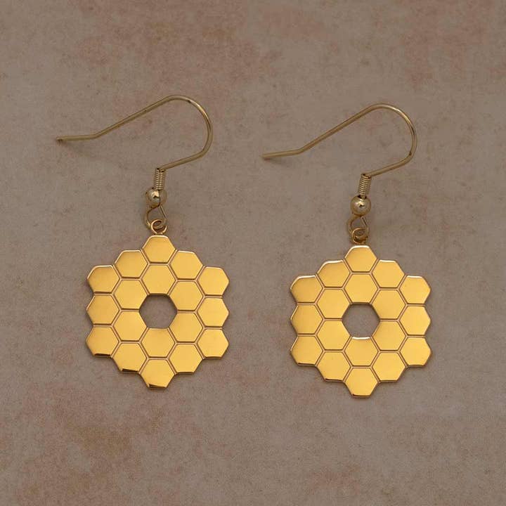 Boutique Academia - Wholesale Dangle Earrings - James Webb Space Telescope Earrings