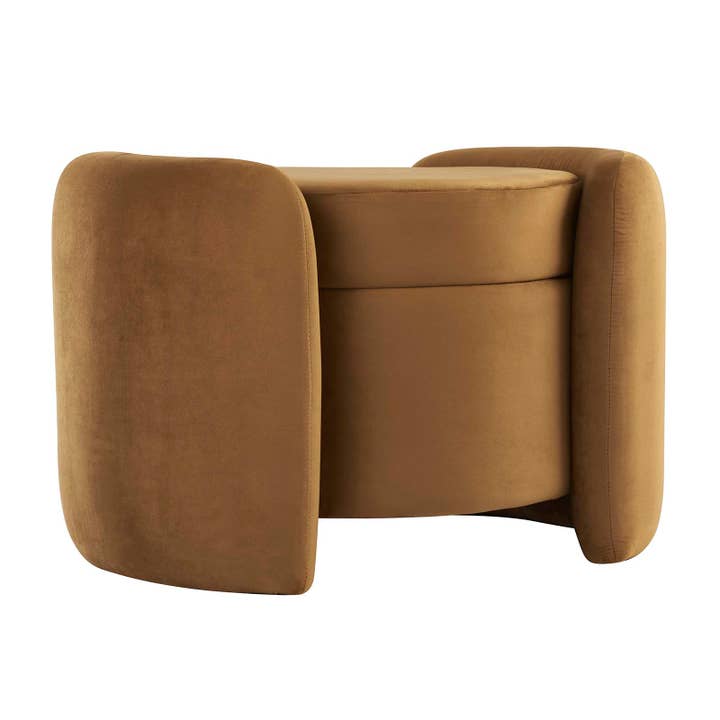 Nebula Upholstered Performance Velvet Ottoman for wholesale by Modway