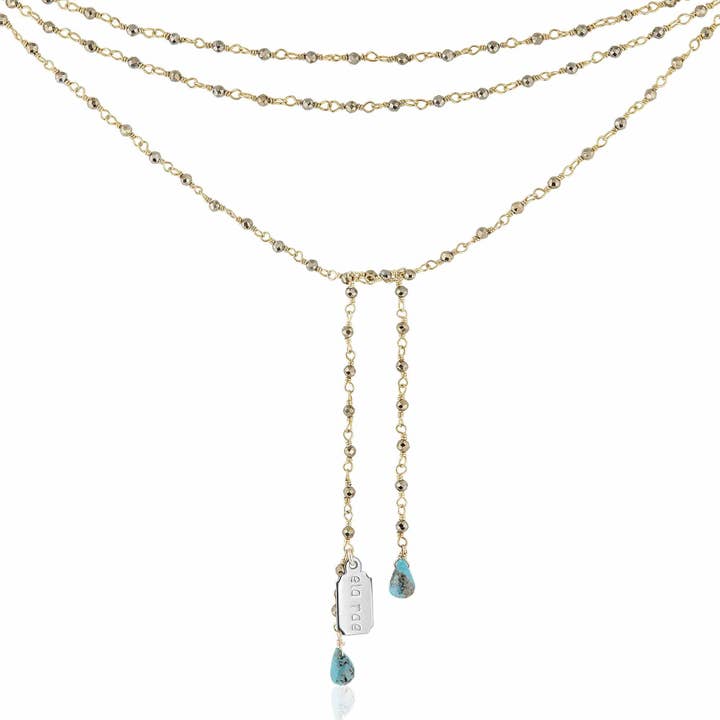 Diana | 2 mm Lariat für den Großhandel von Ela Rae Jewelry Llc.