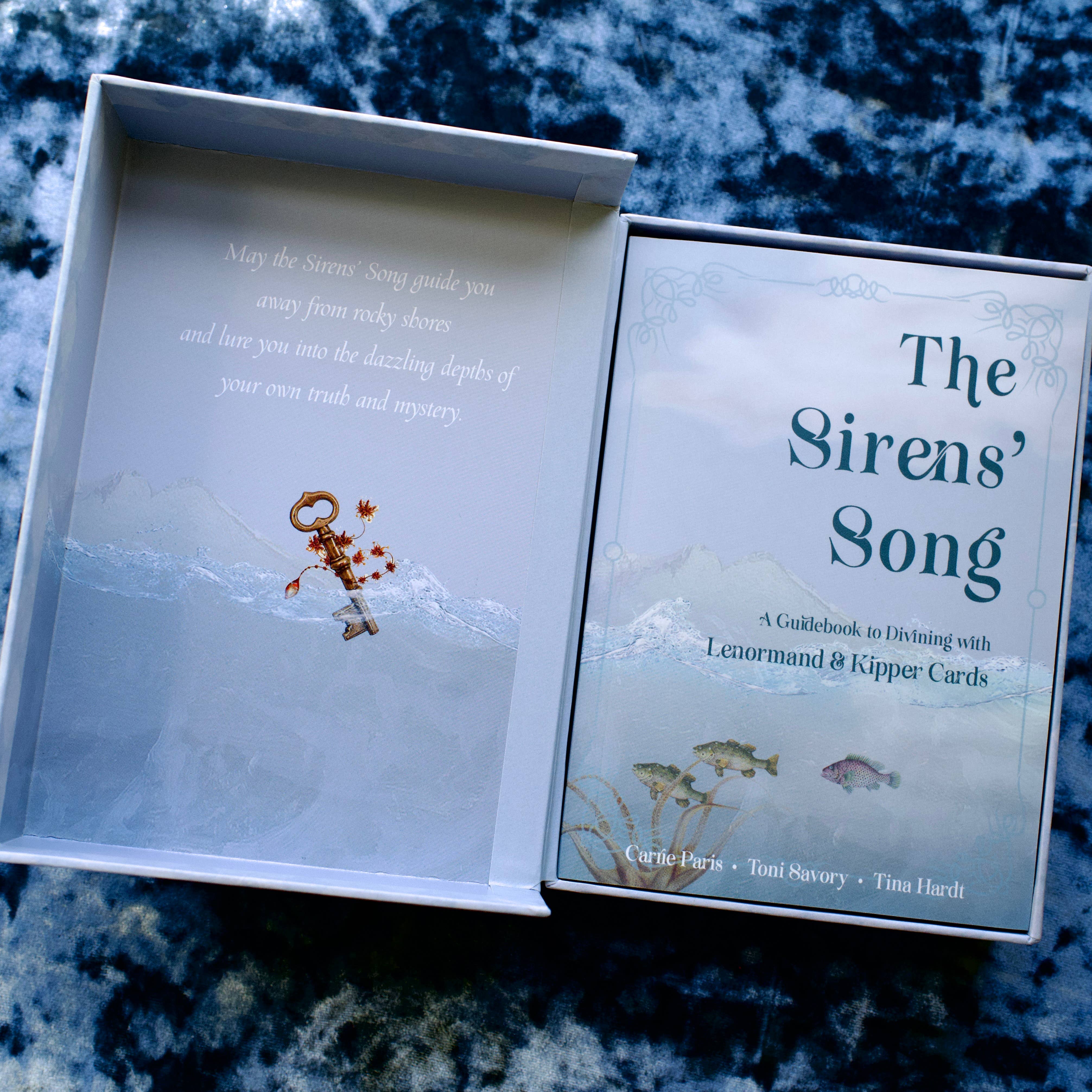 Red Wheel/Weiser LLC - Wholesale Tarot Cards - The Sirens’ Song: 40 Lenormand Cards, 38 Kipper Crds & 144Bk10