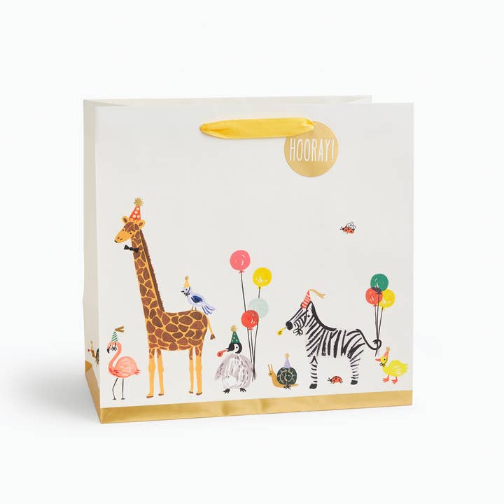 Rifle Paper Co. - Wholesale Gift Bag - Party Animals Gift Bag