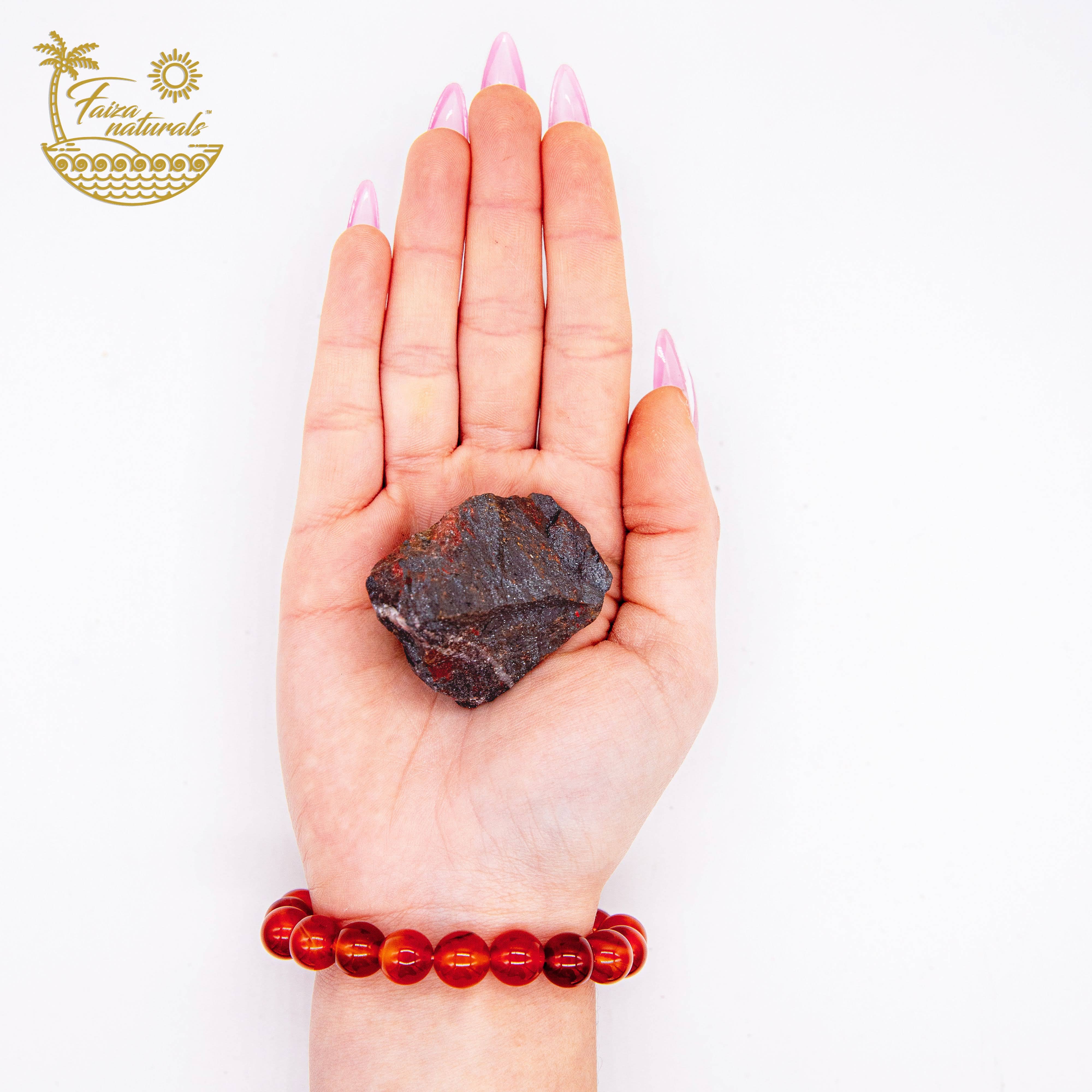 Faiza Naturals – Engroshandel Spirituelle sten og krystaller – Rå drageblodsten krystaller i løs vægt3
