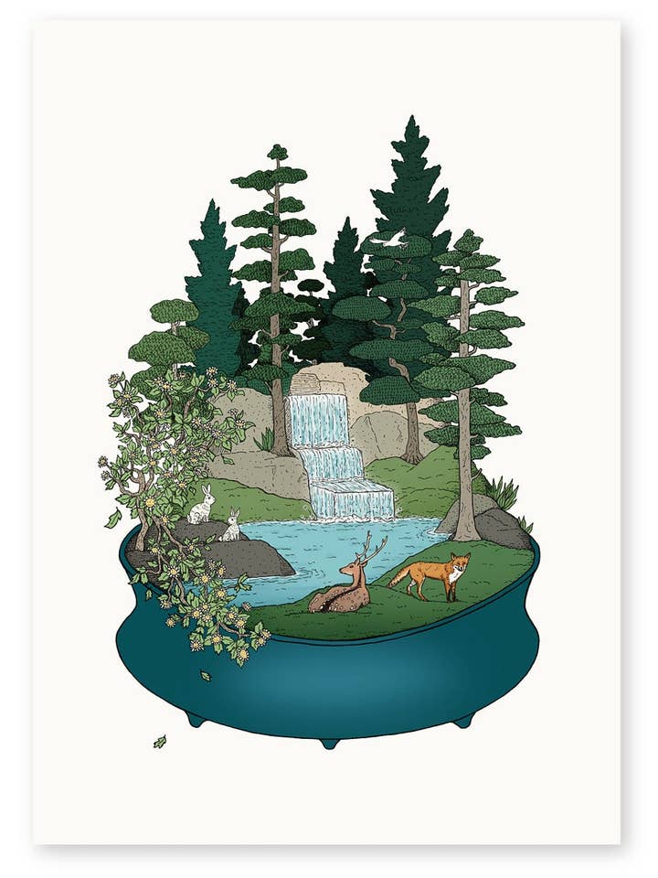 Bordo della foresta per la vendita all'ingrosso da parte di Annie Davidson