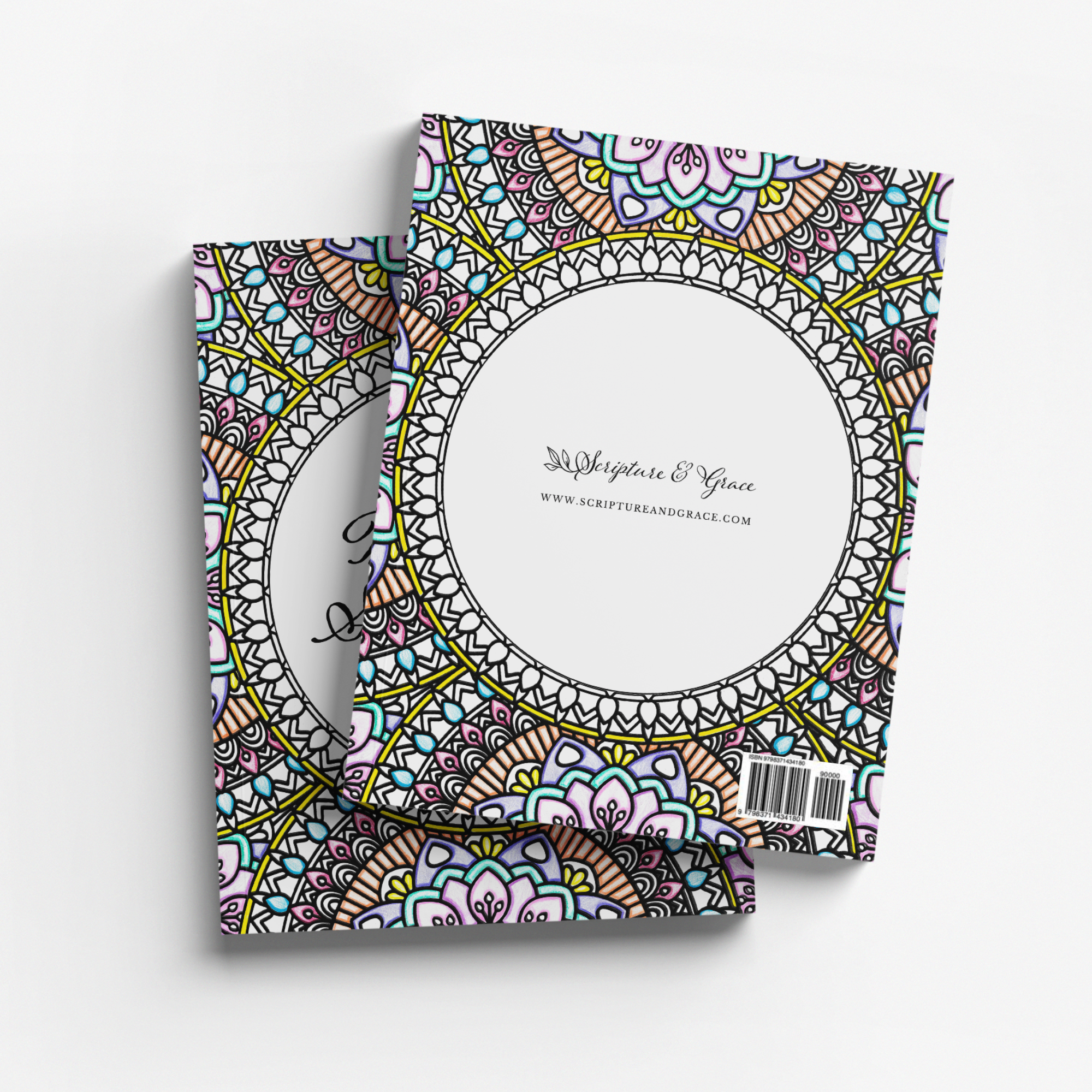 Scripture and Grace - Wholesale Journal/Diary - Chapter by Chapter Bible Study Journal and Coloring Book4