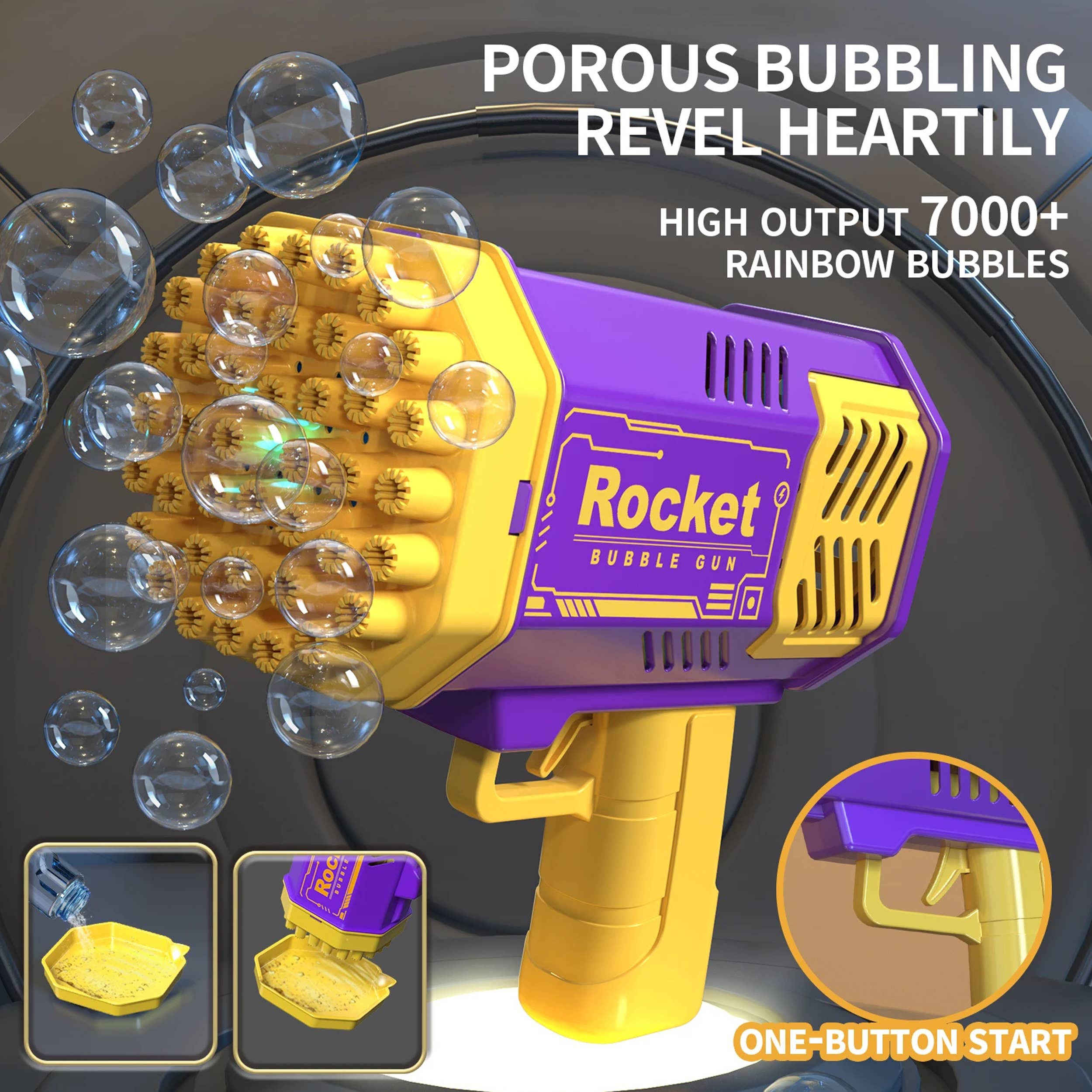 Toyarina - Wholesale Bubble Wand - Kids - Light-Up Bubble Toy Assorted – Back to School Fun5