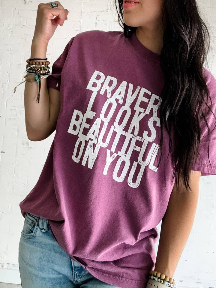 A Coragem Fica-te Linda - Violeta por atacado de The Brave Mama Co