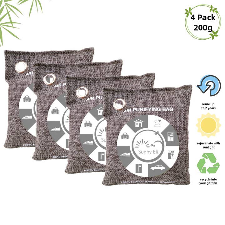 Bamboo Charcoal Air Freshener (200g) for wholesale by Sunny Eli