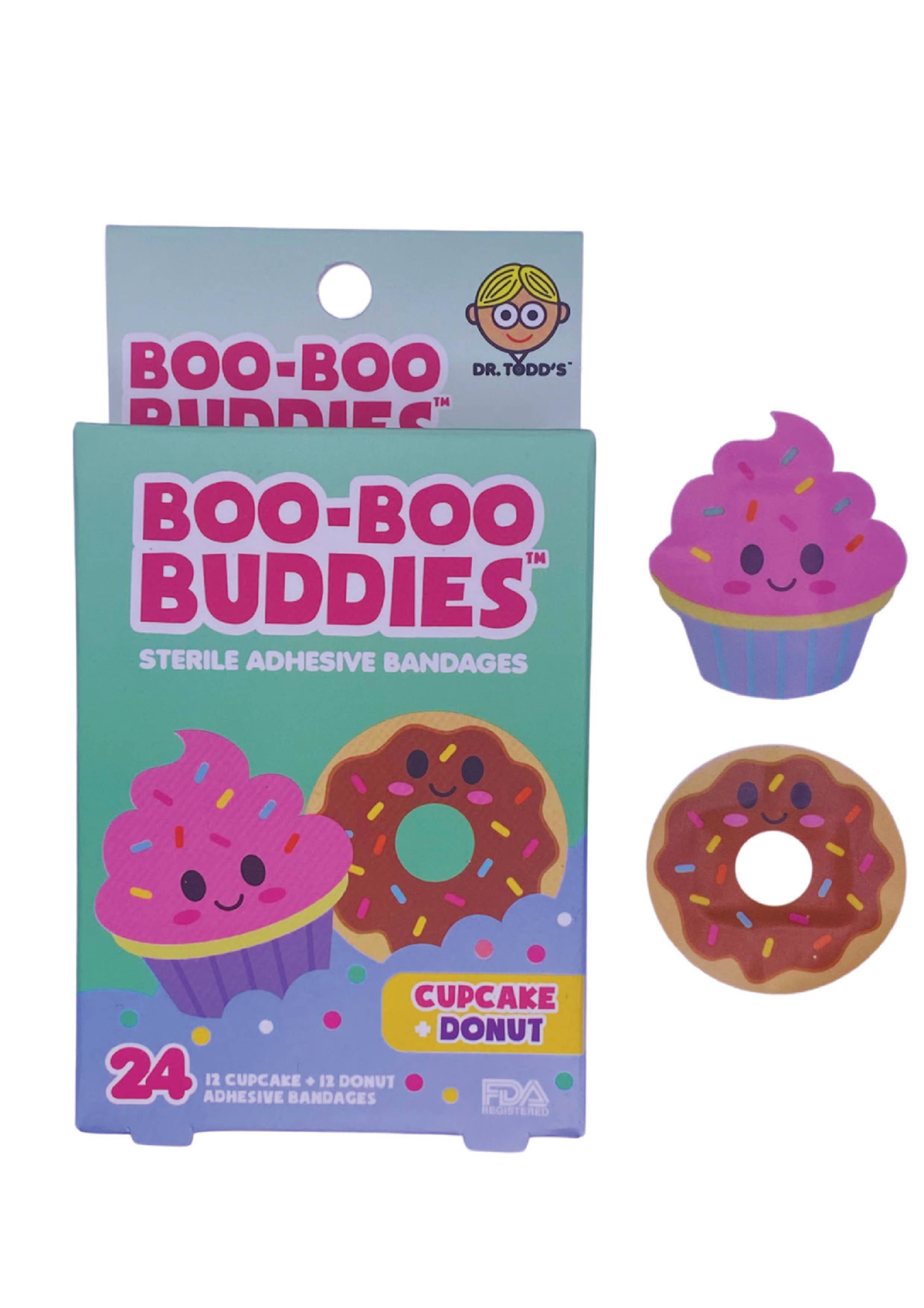 Boo Boo Buddies - Vendita all'ingrosso Cerotti/bende - 36 ESPOSITORI PDQ - Ogni Scatola - 24 Confezioni | Divertente, Impermeabile,13