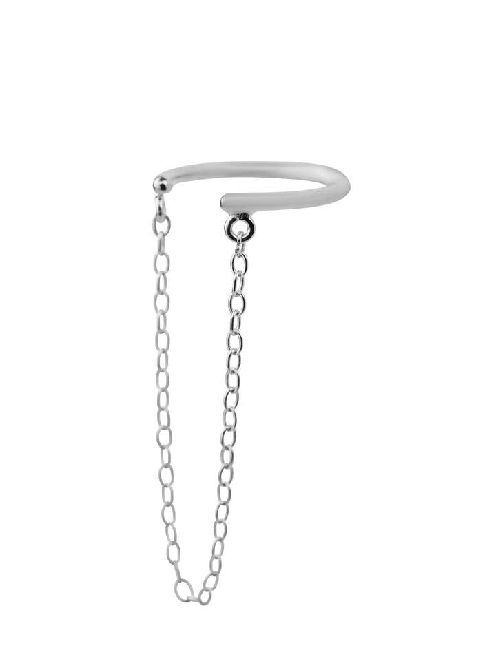 Pendientes - Cadena de puño p.p - Plata para venta al por mayor de XZOTA