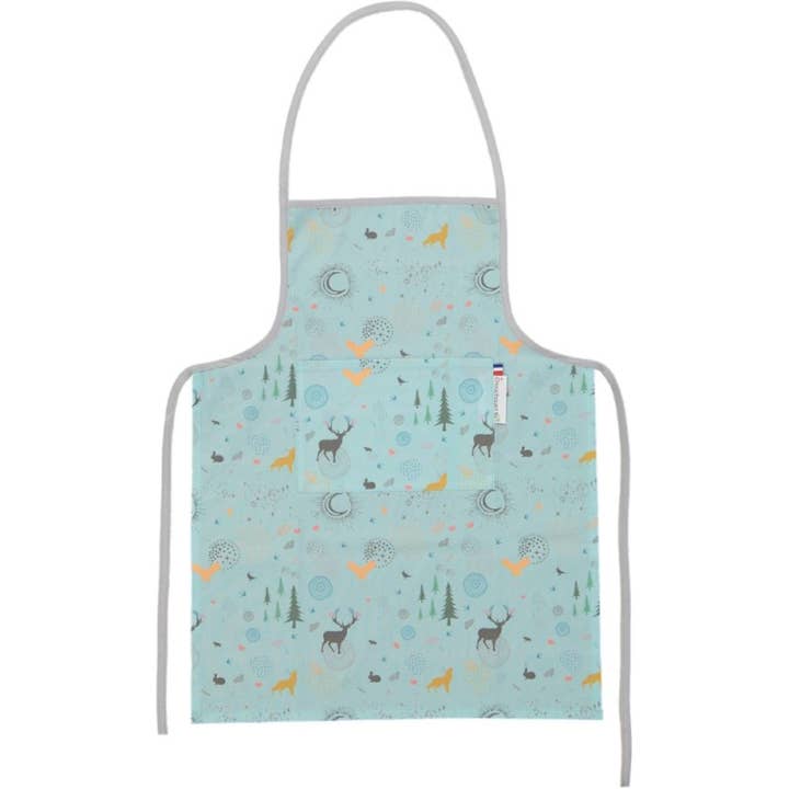 Lior blå børns forklæde for engroshandel hos CHOUCHOUETTE