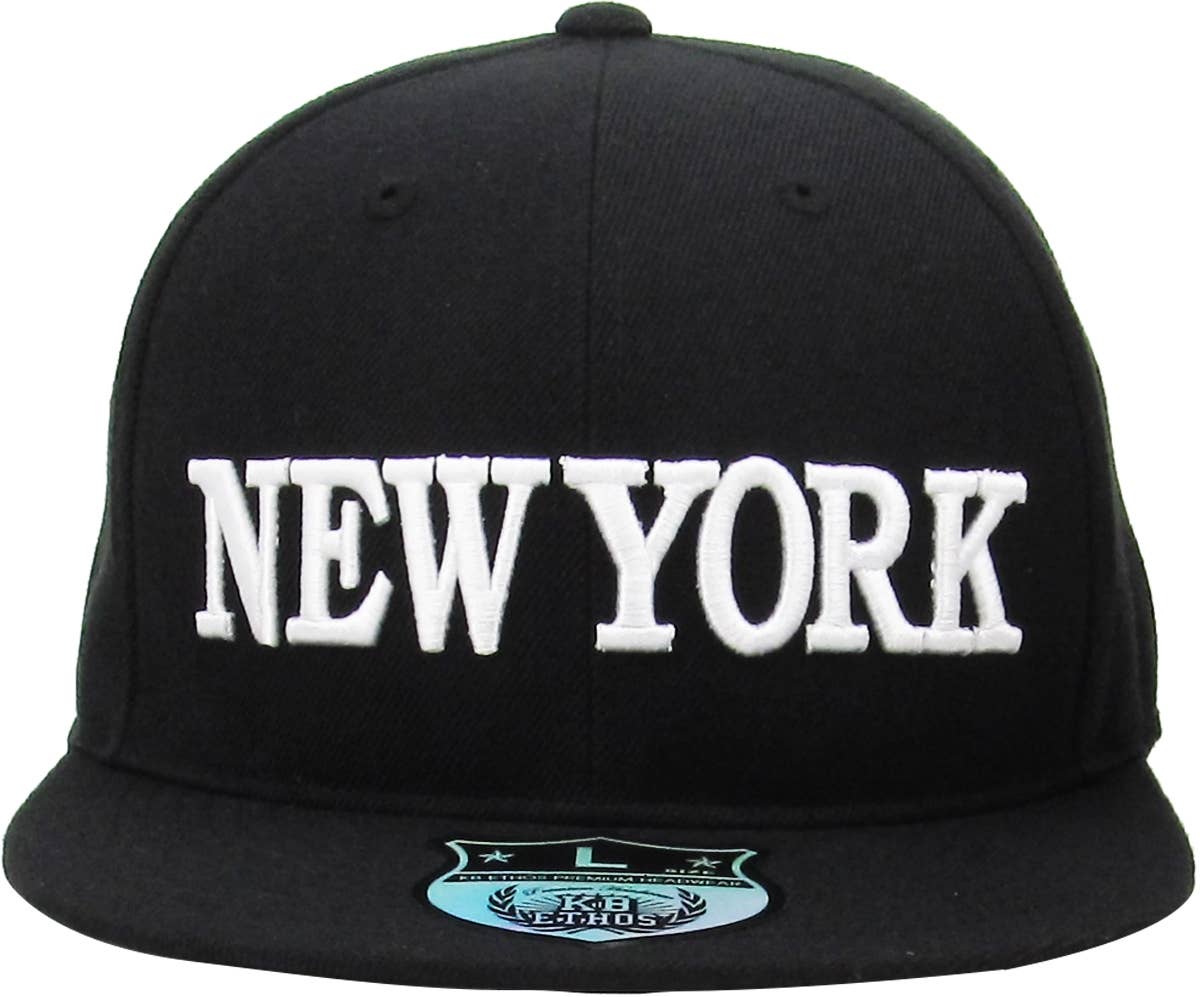KBETHOS – wholesale Flat-brimmed cap – Men's – New York Fitted4