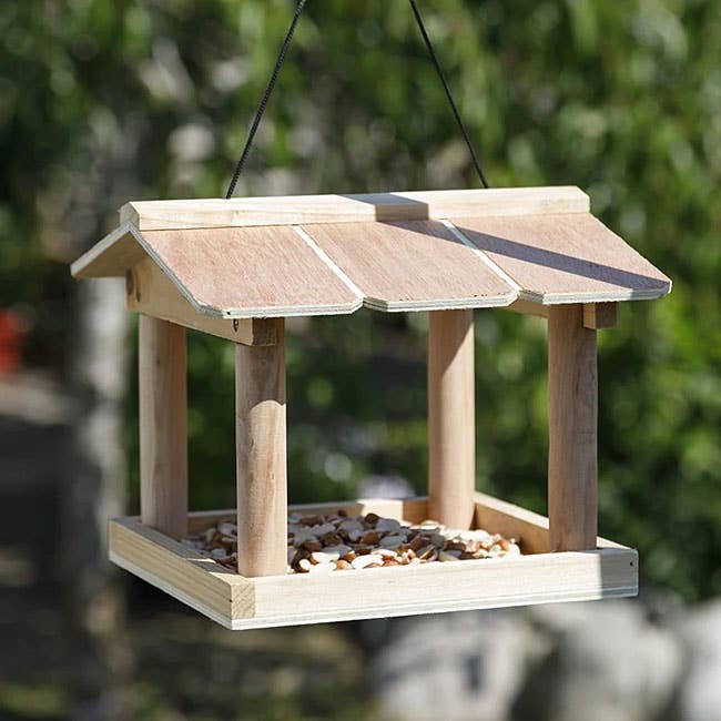 BestNest Inc - Wholesale Bird Feeder - Build-Your-Own Hanging Bird Table Kit