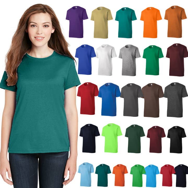 Radyan - Wholesale T-Shirt - Women's - Premium Women's Oversize Cotton Tee: Classic Comfort & Style