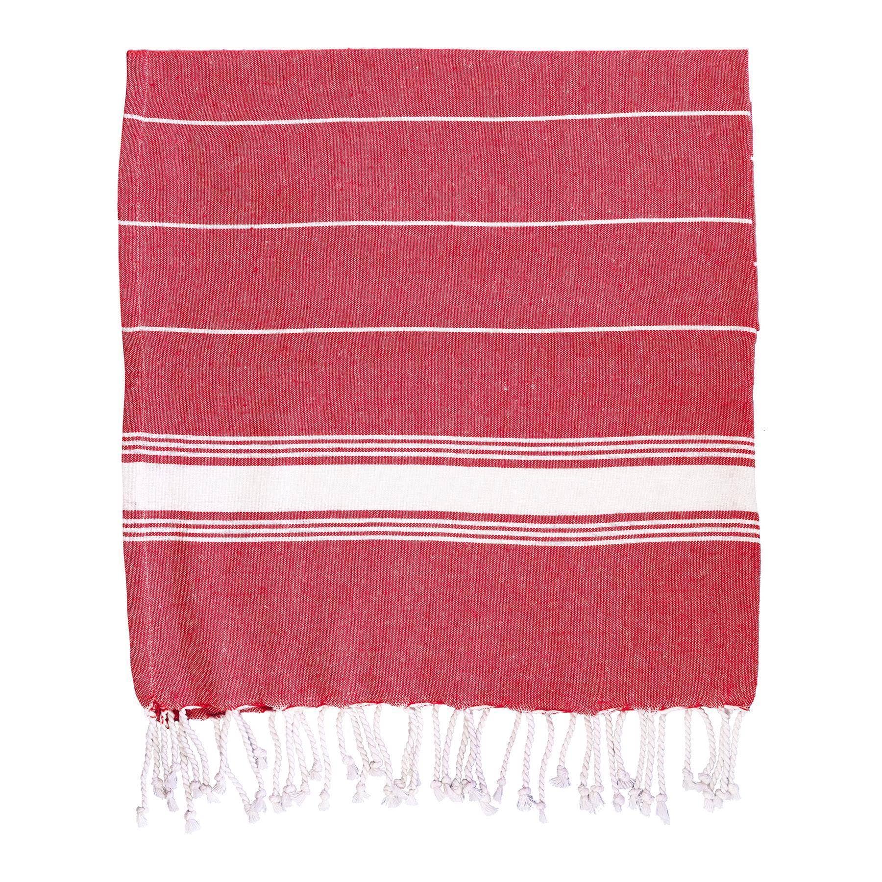 Rinkit Pty Ltd - Wholesale Beach towel - Nicola Spring Turkish Beach Towel - Red5