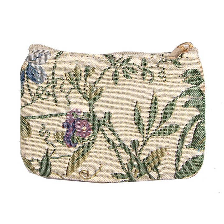 Morning Garden - Portamonete con cerniera per la vendita all'ingrosso da parte di Signare Tapestry