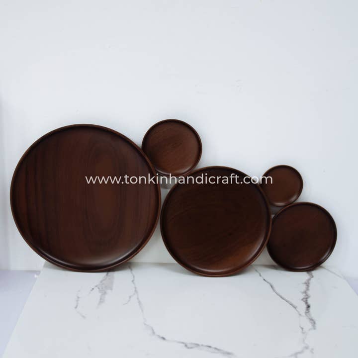 Tonkin Handicraft - Wholesale Dinner plate - Wooden plates4