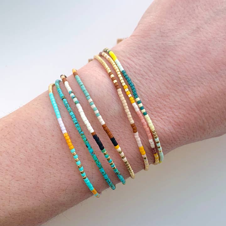 Ocean Breakup - Wholesale Beaded Bracelet - Beaded Bracelet w/ Adjustable Clasp3