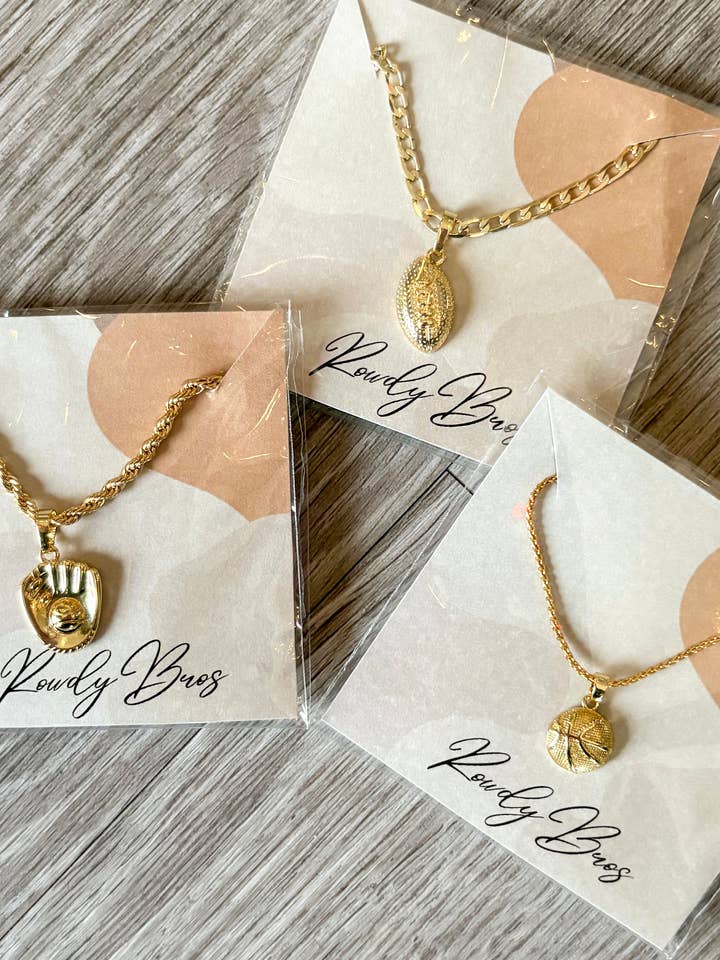 Gold Plated Sports Necklace for wholesale by BSBL DRIP