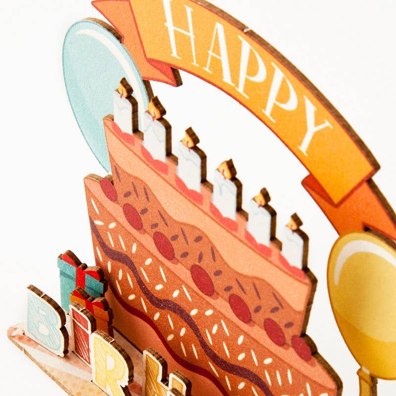 Gespänsterwald - Wholesale Birthday Card - pop-up card “Happy Birthday”2