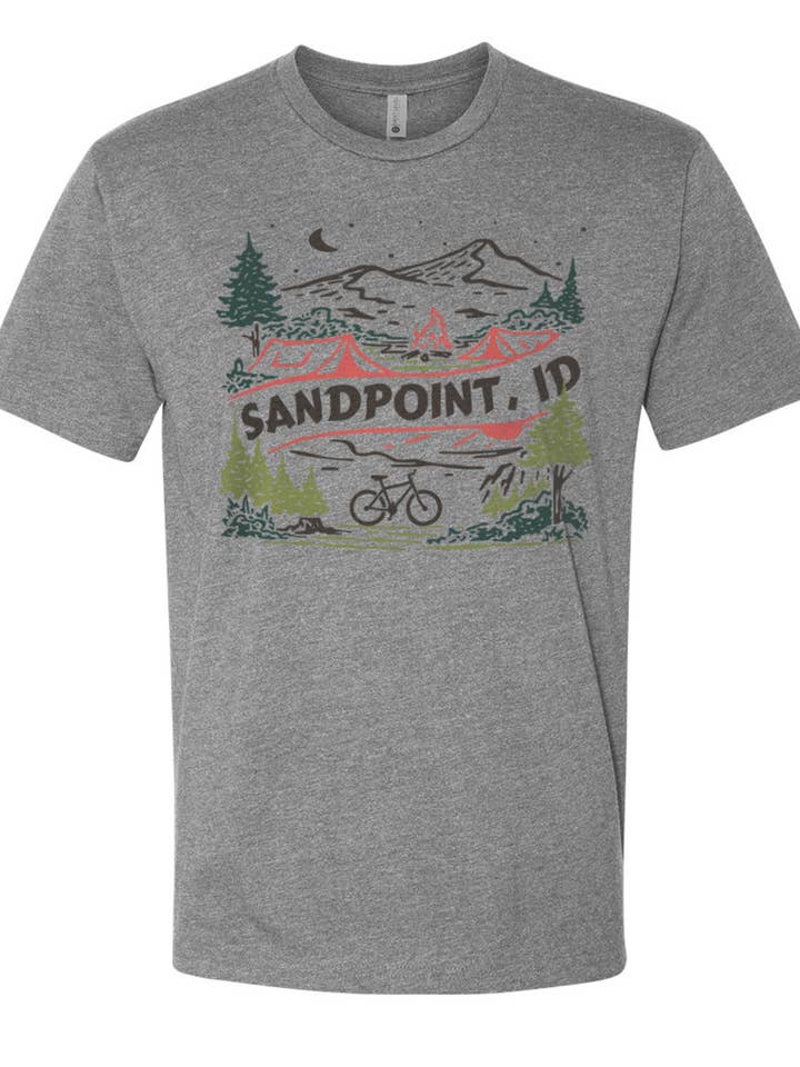 Classic State - Wholesale Screen Printed T-Shirt - Unisex - Hike.Camp.Bike Custom Unisex Tee1