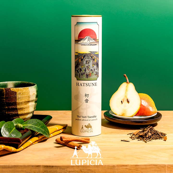 HÔJICHA „HATSUNE“ Ukiyo-e – 50-g-Packung – Japanischer Grüner Tee für den Großhandel von LUPICIA