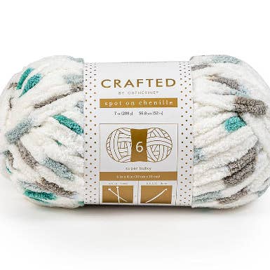 Crafted by Catherine - Wholesale Yarn - Spot On Chenille Yarn|7oz/200g|Super Bulky #6|Pack of 412