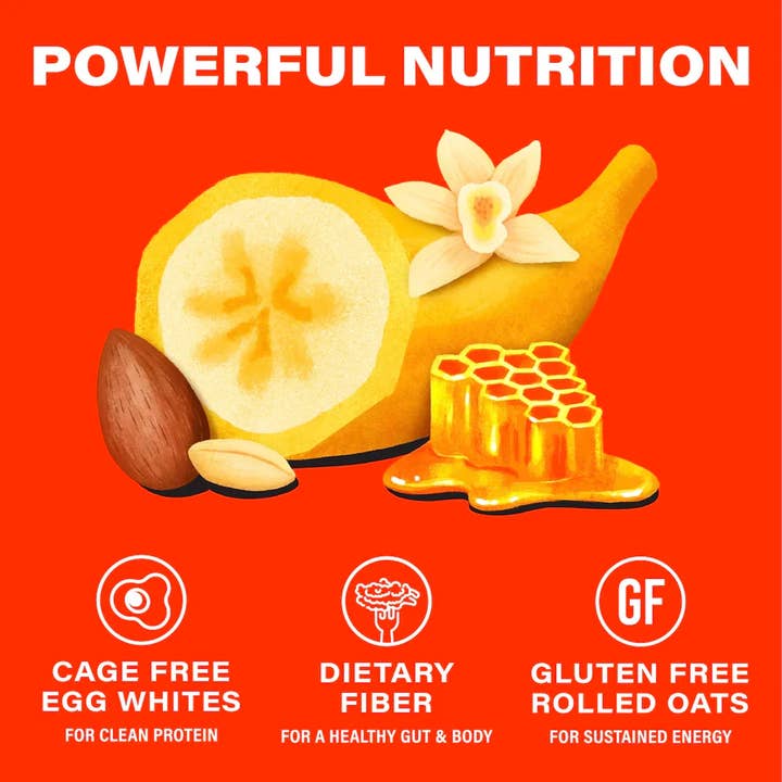 Over Easy - Wholesale Snack Bar - Over Easy: Banana Nut Breakfast Bar7