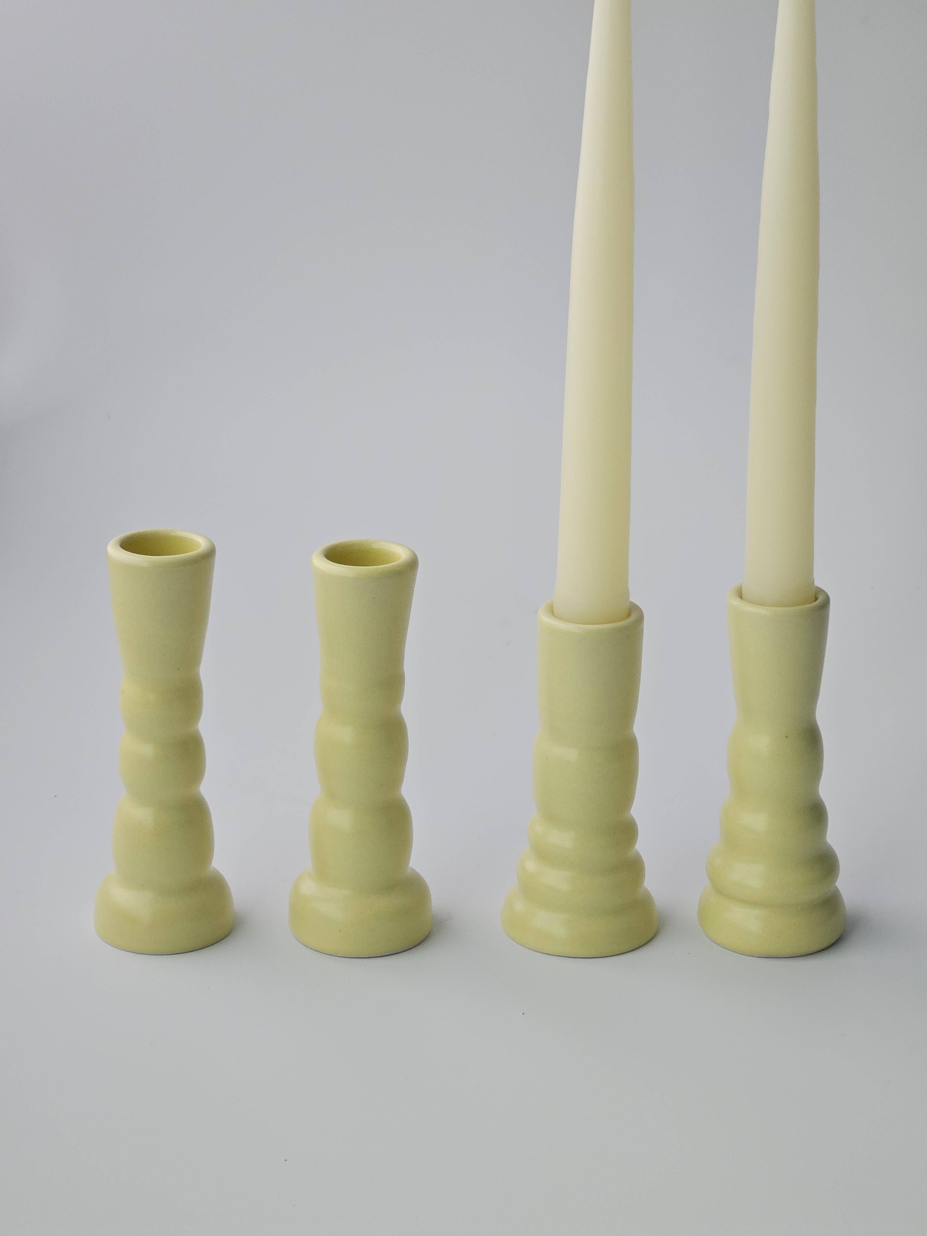 Bad Dogs Studio - Wholesale Candle Holder - Wiggly Candlestick • Colorful Ceramic Taper Candle Holder11